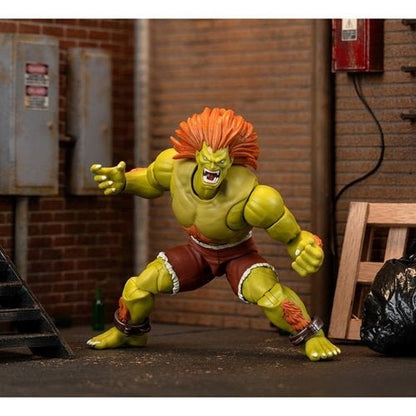 Ultra Street Fighter II Blanka 6 - Inch Scale Deluxe Action Figure - by Jada Toys