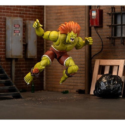 Ultra Street Fighter II Blanka 6 - Inch Scale Deluxe Action Figure - by Jada Toys
