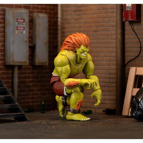 Ultra Street Fighter II Blanka 6 - Inch Scale Deluxe Action Figure - by Jada Toys