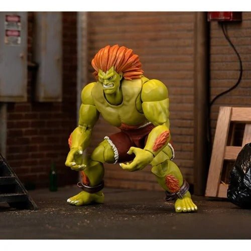 Ultra Street Fighter II Blanka 6 - Inch Scale Deluxe Action Figure - by Jada Toys