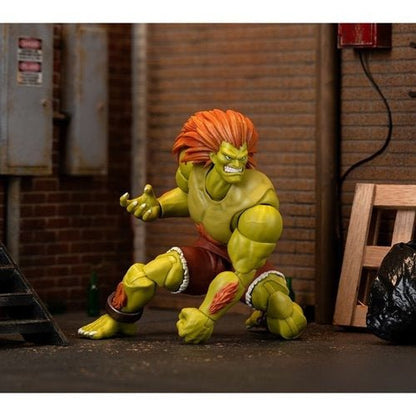 Ultra Street Fighter II Blanka 6 - Inch Scale Deluxe Action Figure - by Jada Toys