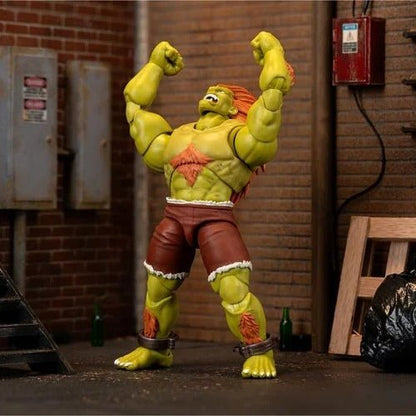 Ultra Street Fighter II Blanka 6 - Inch Scale Deluxe Action Figure - by Jada Toys