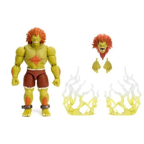 Ultra Street Fighter II Blanka 6 - Inch Scale Deluxe Action Figure - by Jada Toys