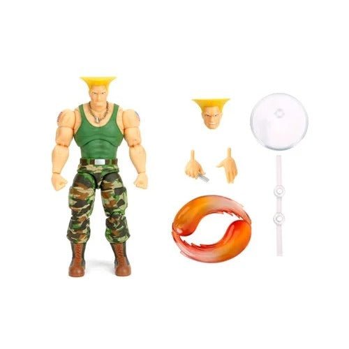 Ultra Street Fighter II Guile 6 - Inch Scale Action Figure - by Jada Toys