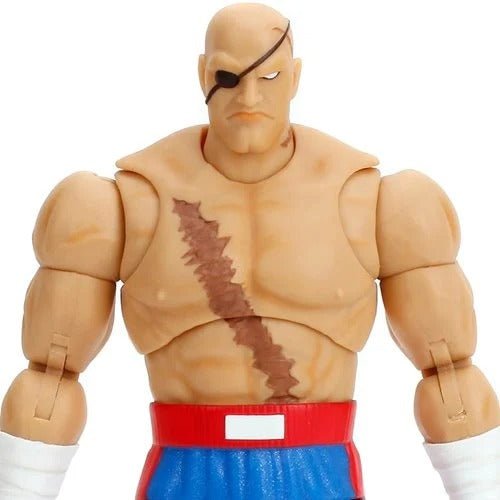 Ultra Street Fighter II Sagat 6 - Inch Scale Deluxe Action Figure - by Jada Toys