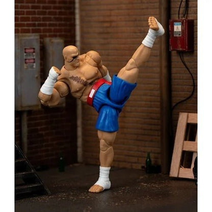 Ultra Street Fighter II Sagat 6 - Inch Scale Deluxe Action Figure - by Jada Toys