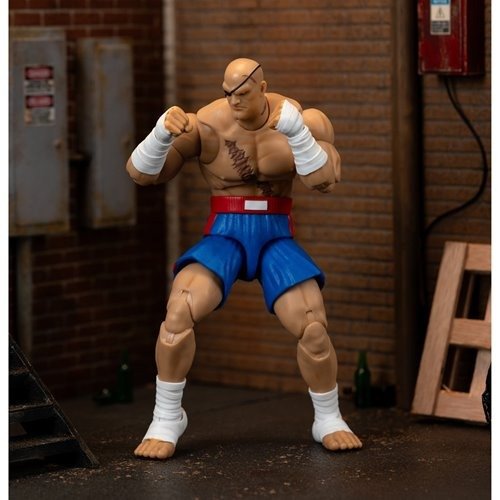Ultra Street Fighter II Sagat 6 - Inch Scale Deluxe Action Figure - by Jada Toys