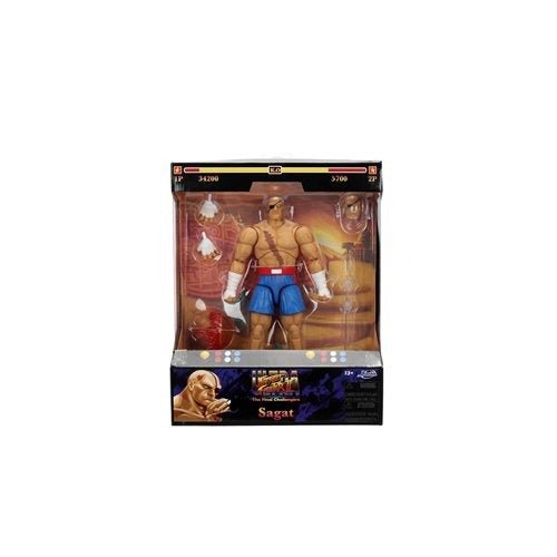 Ultra Street Fighter II Sagat 6 - Inch Scale Deluxe Action Figure - by Jada Toys