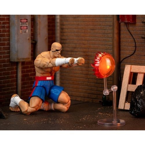 Ultra Street Fighter II Sagat 6 - Inch Scale Deluxe Action Figure - by Jada Toys