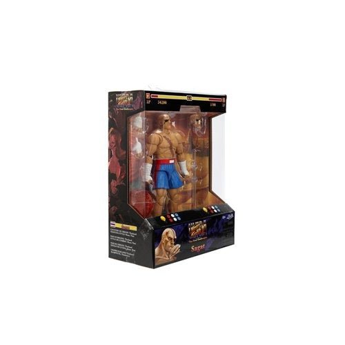 Ultra Street Fighter II Sagat 6 - Inch Scale Deluxe Action Figure - by Jada Toys