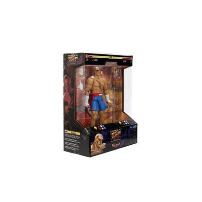 Ultra Street Fighter II Sagat 6 - Inch Scale Deluxe Action Figure - by Jada Toys