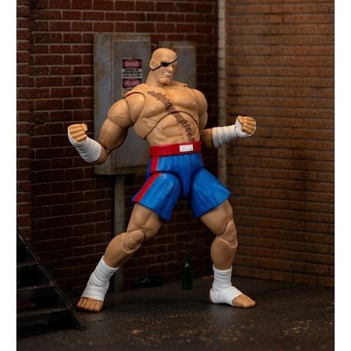 Ultra Street Fighter II Sagat 6 - Inch Scale Deluxe Action Figure - by Jada Toys