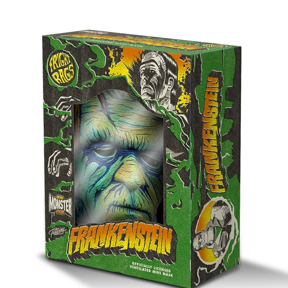 Universal Monsters B&W Or Color PX Mini Mask - Select Figure(s) - by Fright - Rags