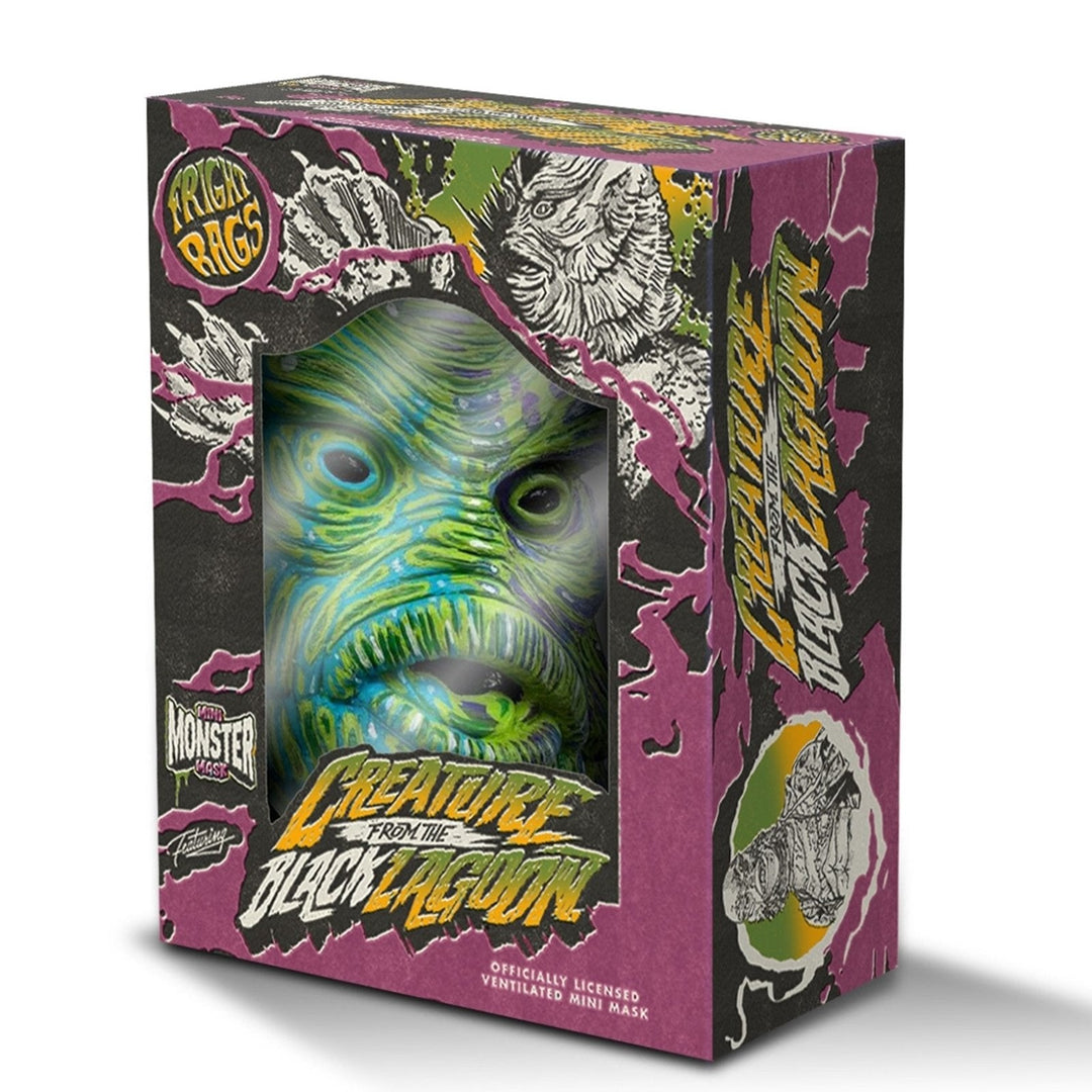 Universal Monsters B&W Or Color PX Mini Mask - Select Figure(s) - by Fright - Rags