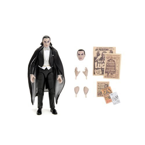Universal Monsters Dracula Bela Lugosi 6-Inch Scale Deluxe Action Figure - by Jada Toys | Buy at ToyShnip