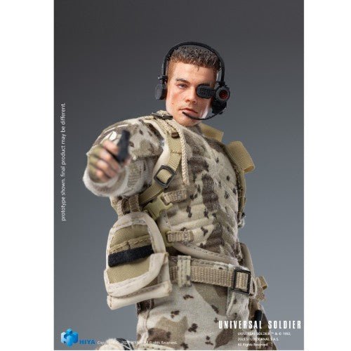 Universal Soldier Luc Deveraux Exquisite Super 1:12 Scale Action Figure - Previews Exclusive - by Hiya Toys