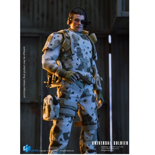 Universal Soldier Luc Deveraux Exquisite Super 1:12 Scale Action Figure - Previews Exclusive - by Hiya Toys