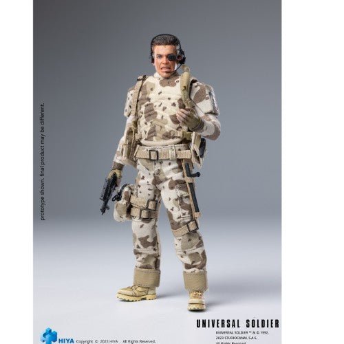 Universal Soldier Luc Deveraux Exquisite Super 1:12 Scale Action Figure - Previews Exclusive - by Hiya Toys