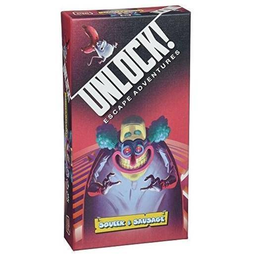 UNLOCK! Squeek & Sausage (Board Game) - by SPACE COWBOYS | Buy at ToyShnip