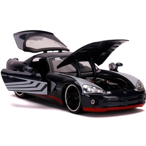 Venom 2008 Dodge Viper SRT10 1:24 Scale Die-Cast Metal Vehicle with Figure - by Jada Toys | Buy at ToyShnip