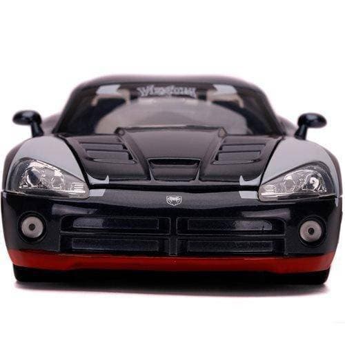 Venom 2008 Dodge Viper SRT10 1:24 Scale Die-Cast Metal Vehicle with Figure - by Jada Toys | Buy at ToyShnip