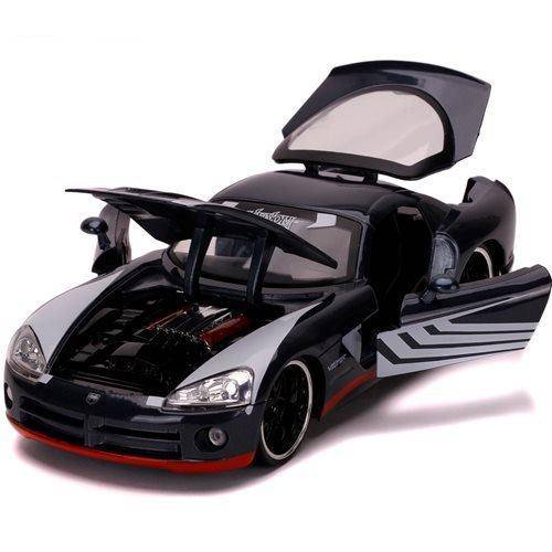 Venom 2008 Dodge Viper SRT10 1:24 Scale Die-Cast Metal Vehicle with Figure - by Jada Toys | Buy at ToyShnip