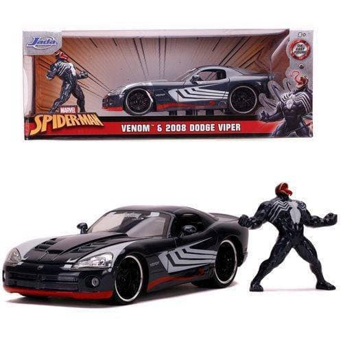 Venom 2008 Dodge Viper SRT10 1:24 Scale Die-Cast Metal Vehicle with Figure - by Jada Toys | Buy at ToyShnip
