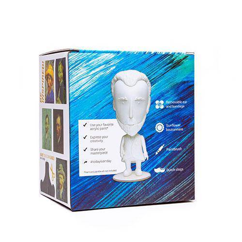 Vincent Van Gogh DIY Figure Doll - Today is Art Day - by Today Is Art Day | Buy at ToyShnip