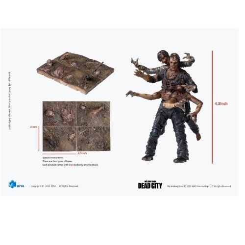 Walking Dead: Dead City Mini Series 1/18 PX Action Figure - Select Figure(s) - by Hiya Toys
