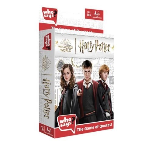 Who Says? Card Game Harry Potter Edition - by License 2 Play | Buy at ToyShnip