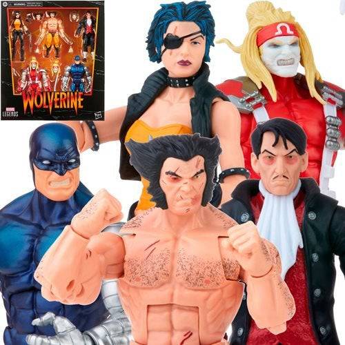Wolverine Marvel Legends Series 6-Inch Action Figure 5-Pack - by Hasbro | Buy at ToyShnip
