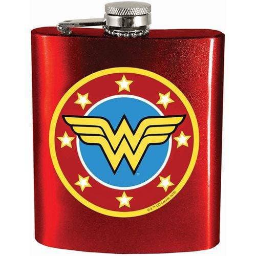Wonder Woman 7oz. Hip Flask - by Spoontiques | Buy at ToyShnip