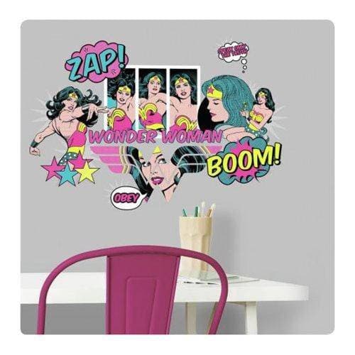 Wonder Woman Pop Art Peel and Stick Wall Decals - by Roommates | Buy at ToyShnip