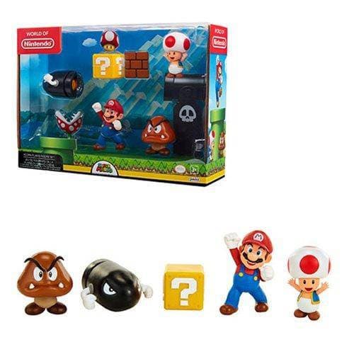 World of Nintendo 2 1/2" Acorn Plains Figure Set - by Jakks Pacific | Buy at ToyShnip
