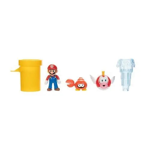 World of Nintendo 2 1/2" Sparkling Waters Diorama Set - by Jakks Pacific | Buy at ToyShnip