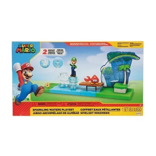 World of Nintendo 2 1/2" Sparkling Waters Playset - by Jakks Pacific | Buy at ToyShnip