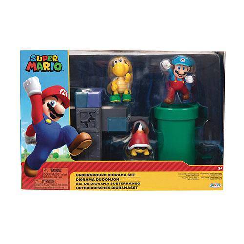 World of Nintendo 2 1/2" Underground Diorama Set - by Jakks Pacific | Buy at ToyShnip