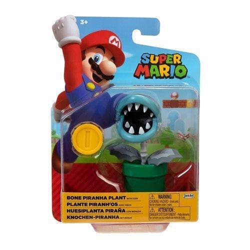 World of Nintendo 4" Action Figure - Bone Piranha Plant - by Jakks Pacific | Buy at ToyShnip