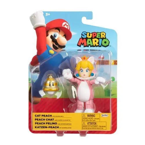 World of Nintendo 4" Action Figure - Cat Peach - by Jakks Pacific | Buy at ToyShnip
