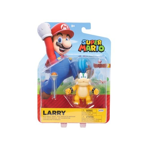 World of Nintendo 4" Action Figure - Larry Koopa with wand - by Jakks Pacific | Buy at ToyShnip