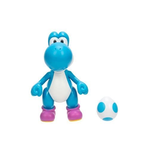 World of Nintendo 4" Action Figure - Light Blue Yoshi - by Jakks Pacific | Buy at ToyShnip