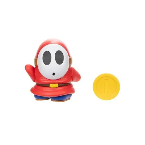World of Nintendo 4" Action Figure - Shy Guy with Coin - by Jakks Pacific | Buy at ToyShnip