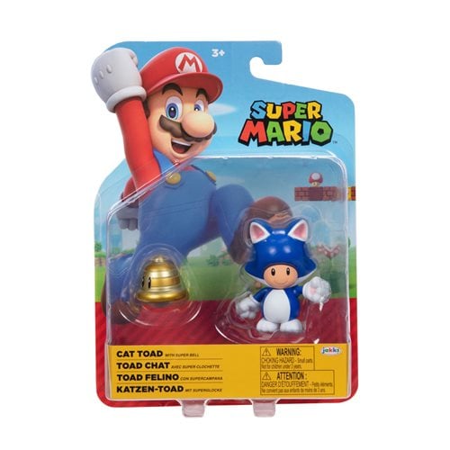 World of Nintendo 4-Inch Action Figure - Cat Toad - by Jakks Pacific | Buy at ToyShnip