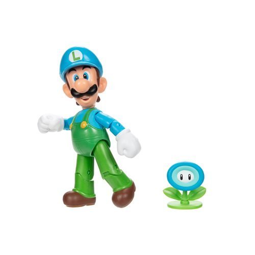 World of Nintendo 4-Inch Action Figure - Ice Luigi - by Jakks Pacific | Buy at ToyShnip