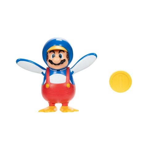 World of Nintendo 4-Inch Action Figure - Penguin Mario - by Jakks Pacific | Buy at ToyShnip