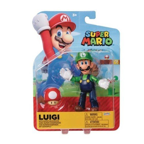 World of Nintendo Mario 4" Action Figure - Select Figure(s) - by Jakks Pacific