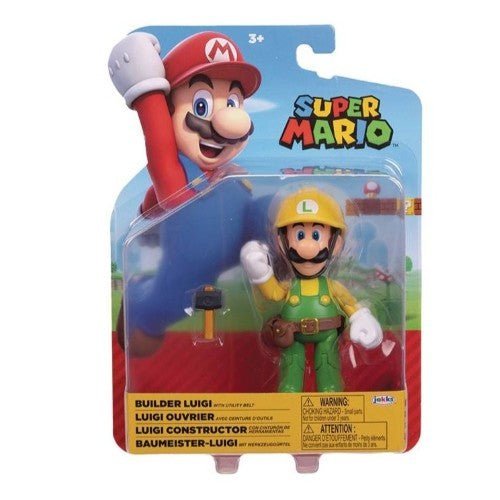 World of Nintendo Mario 4" Action Figure - Select Figure(s) - by Jakks Pacific