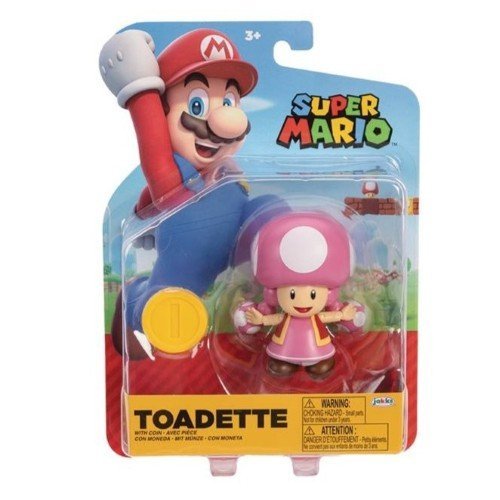 World of Nintendo Mario 4" Action Figure - Select Figure(s) - by Jakks Pacific