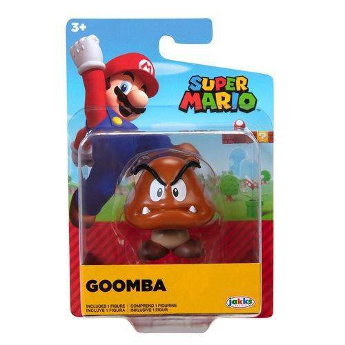World of Nintendo Super Mario - 2 1/2" Mini-Figure - Goomba - by Jakks Pacific | Buy at ToyShnip