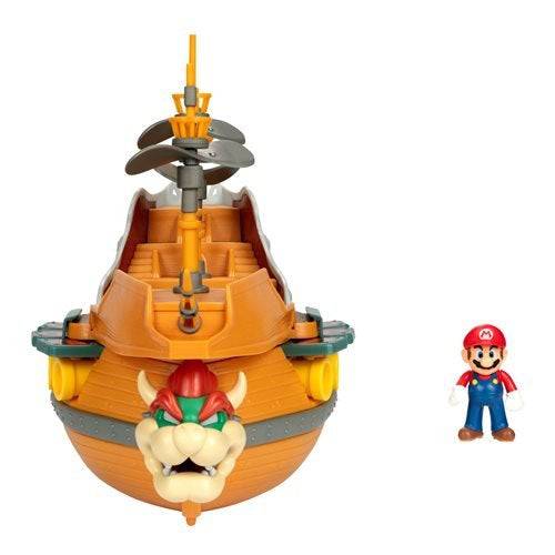 World of Nintendo Super Mario Bowser's Ship Deluxe Playset - by Jakks Pacific | Buy at ToyShnip